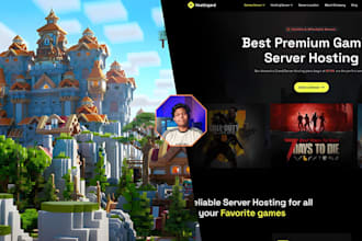 do minecraft server manage and website and others game also