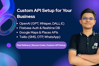 integrate apis like openai, google maps, twilio, and more