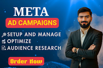 setup and run meta ads campaign for facebook and instagram