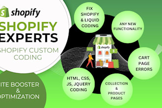shopify custom coding bug fix shopify error troubleshooting shopify theme bugfix