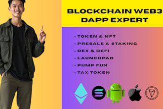 be your developer in web3 projects,smart contracts and nft minting dapps
