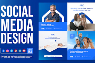 design modern and minimalist social media posts