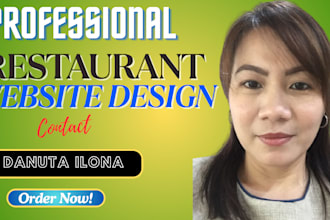 build restaurant website, catering website, food trucks