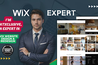 wix website redesign, design wix website, wix website design wix ecommerce store