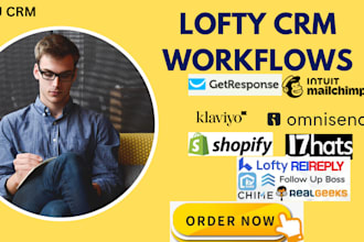 build converting CRM workflows for real estate using lofty, kvcore, and fub