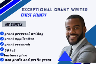research and write grants tailored to your mission