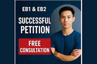 write peer reviewed articles and complete researcher profile for eb1, eb1a