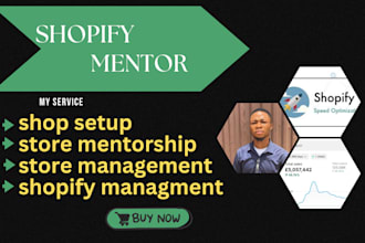 shopify mentor coach and help grow your ecommerce store