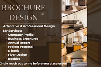 corporate, business flyer design, brochure, one pager executive summary, bifold