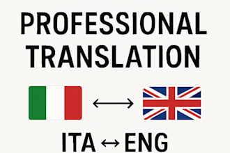 translate your text from italian to english or vice versa