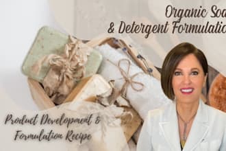 formulate laundry detergents soaps shampoo cleaning products and cosmetic