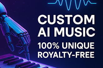 create unique ai generated music for your project
