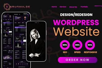 build wordpress website, wordpress blog website design, lms website development