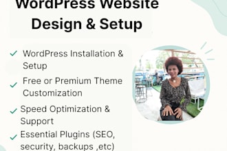 set up, customize, and manage your wordpress blog or site