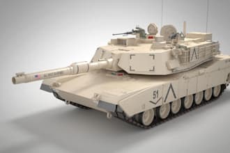 sculpt 3d tank model, 3d military tank, 3d historical tank model for 3d printing