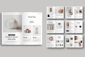 design luxury apparel fashion product catalog, catalogue, magazine, lookbook