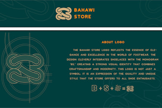 design professional minimalist logo with premium brand style guides