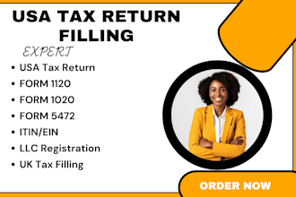 do usa tax return, form 1120, 1020, 5472, 1040, 1040nr, itin, ein