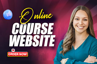 create online course website on kajabi, thinkific, podia, systeme io sales page