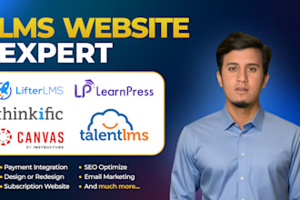 build a custom lifter lms wordpress site elearning, membership