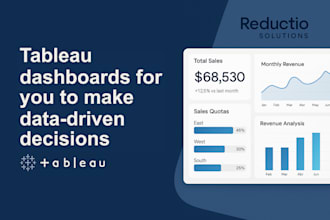 create tableau dashboards to boost your decisions