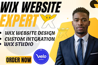 wix website redesign wix studio automation custom wix code wix velo code wix cms