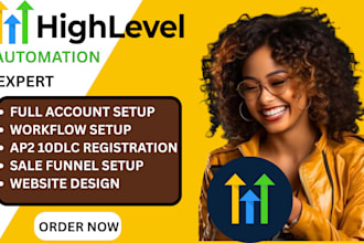 setup gohighlevel automation a2p 10dlc registration workflow automation a2p