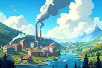 do environment art and backgrounds concept art design
