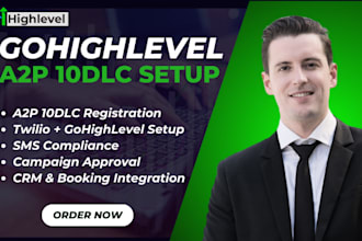 register your gohighlevel a2p 10dlc and set up SMS compliance with twilio