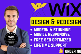 design wix website, wix redesign, wix database, wix cms, wix velo code, fix wix