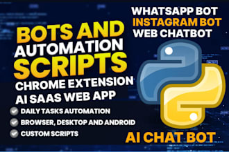 develop ai chatbot for web app, ai chat app, ai app, saas crm software developer