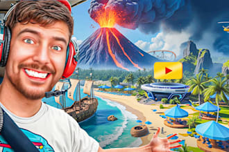 design catchy youtube thumbnail
