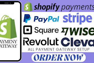 set up shopfiy payment, shopify balance, integrate