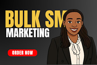 send bulk sms campaign text message marketing to your contact list