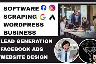 generate business leads mlm sales funnel software development via facebook ads
