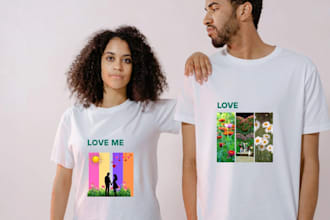 design trendy and unique modern t shirt design expert service