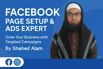 create a professional facebook page and run targeted ads