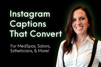 write high converting instagram captions that grow your service based business