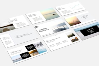 design a modern and professional powerpoint