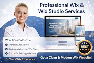 transfer to wix, redesign wix studio, wix deutsch, german site, edit wix website