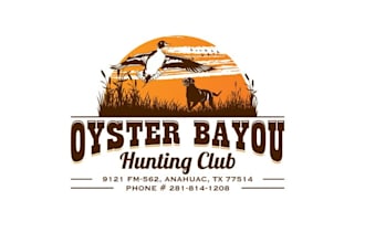 design oyster bayou hunting club logo