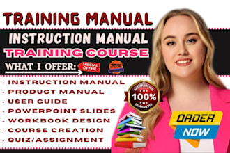 create training manual training course lesson plan workbook ppt slides
