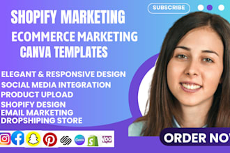 do VA shopify marketing pod media buyer etsy product listing pet store redesign