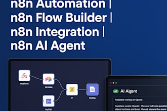 build n8n flow, n8n automation, n8n flow builder, n8n integration, n8n ai agent