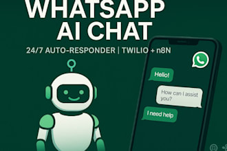 build whatsapp ai chatbot whatsapp business api whatsapp automation twilio n8n