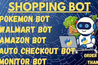 do monitor bot, shopping bot, pokemon bot, target bot, popmart bot, scalping bot