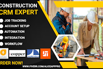 setup jobtread houzzpro planyard bidclips buildxact marketsharp improveit360 crm