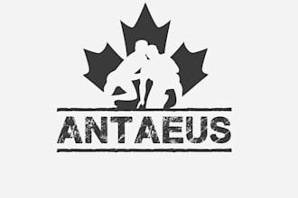 design martial arts fight promotion logo