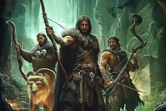 draw 2d sprite, fantasy game art, dnd, and character design