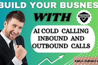 develop ai cold calling bot, appointment setting, inbound and outbound calls
